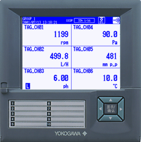 日本横河 AX100无纸记录仪